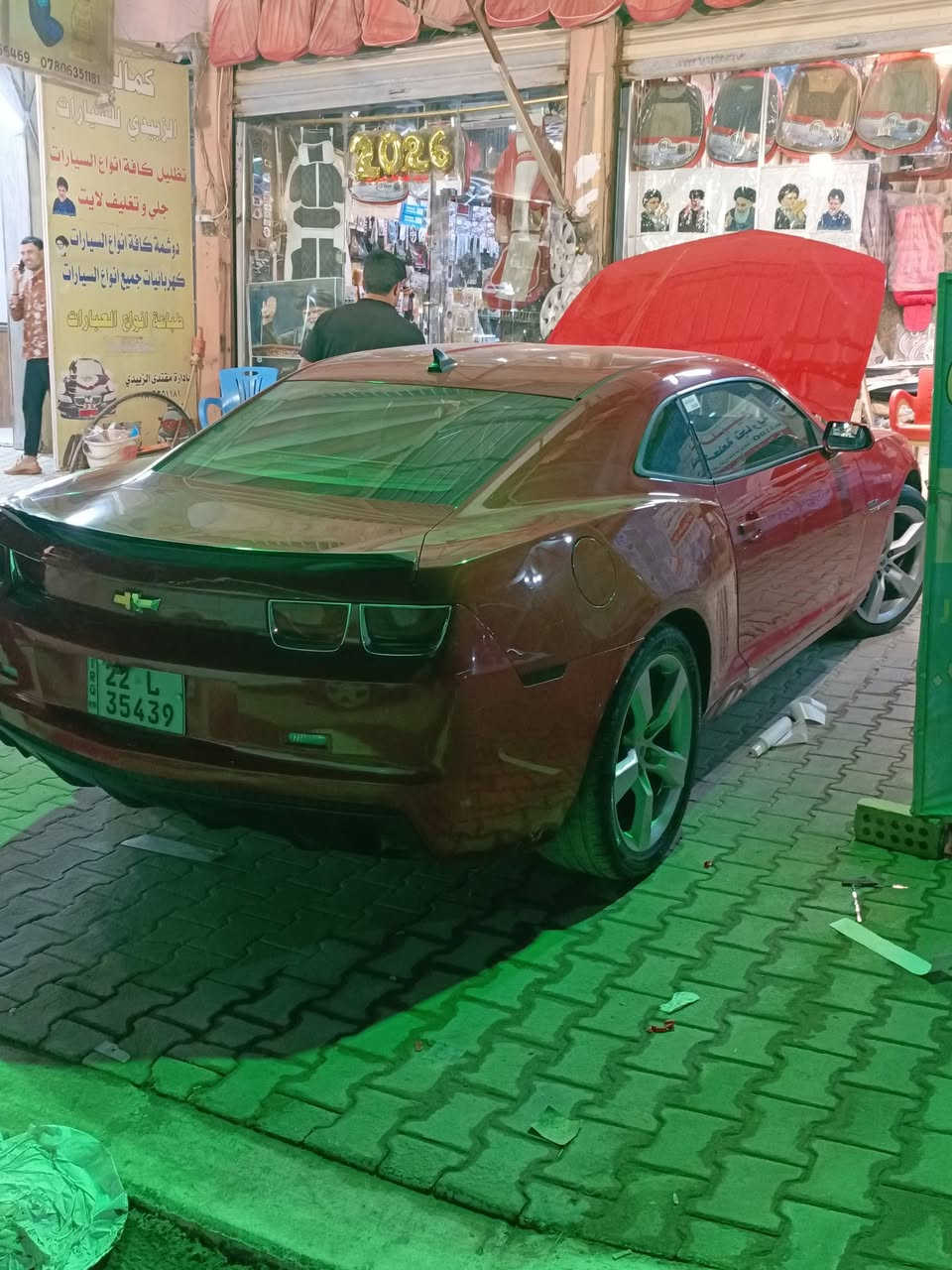 السلام عليكم ورحمه 
اللهم صل على محمد وال محمد 
كمارو Rs 
موديل 10  
V6
السياره نظيفه بمعنى الكلمه
 طخه جاملغ خلفي بدون داخل وارباك جاهزه مجهزه مبرمجه على البانزين العادي  
تخم تاير 
منظومه زنون منظومه ماء
 منظومه مراوح مصروف عليها هواي امانتا 
لايتها تحفه كهربائيات كلها شغاله  ولا كلوب مشتغل بال دشبول سستم صوت منظومه تبريد كامله فقط غاز واذا غير الغاز خسار منظومه  اخواني السياره مصروف عليه للبيع از المراوس 
***********
