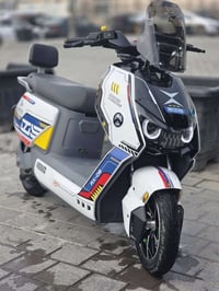 CAROW ٦ باتري مسطرة  ملف ٢٠٠٠ سرعة ٨٠ حقيقي  دراجة ماشية شي قليل كلش ج...