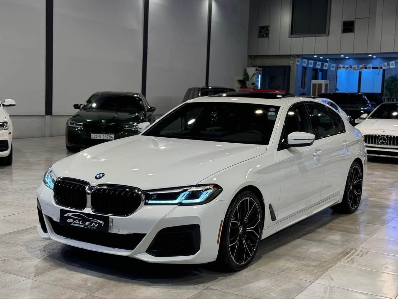 للبيع
Bmw 530 i ( M ) 2022 V4 twin turbo مكفوووولة

(السيارة مغلفة ppf اصلي بالكامل ) سعر التغليف فووگ 18 ورقة مغلفة داخل الدشبول و خارج البدي

‎ادامة السيارة عند مركز المهندس صفاء

اخوان سيارة وارد كندي كلين تايتل عام وبدون صبغ 
كير محرك والكشر مكفولات سنوية باسمي لغاية ٢٠٣٠ شرط فحص سونار
ماشي حقيقي 70 الف ميل
مواصفات فول معروفة
كيت بلادي M
بصمة عدد 2 مع كارت تشغيل المحفظة
داخل مشمشي بقلاوة بلادي مال 740
فتحة
تو ويل دفع خلفي 
جنطة شفط
شاشة كبير
كاميرة خلفية مع حساسات 360
مري شفط
harman cardon سماعات
داخل ليد 10 الوان
كراسي كهرباء مع خزن مع تدفئة 
رقم دهوك
مكان السيارة بغداد/حي العدل
***********
