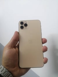 ايفوان 11 برو ماكس لبيع جهاز جديد ذاكره 256 الون ذهبي مبدل شاشه ٣خيارا...