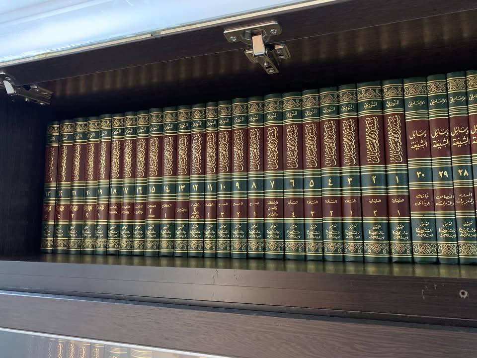 🔸تفصيل وسائل الشيعة للحر العاملي (٣٠) مجلد +
🔸مستدرك الوسائل للمحدث النوري (٣٠) مجلد 
🔸طبعة مؤسسة آل البيت لاحياء التراث المحققة تحقيقا علمياً ممتازا وتعتبر افضل طبعة للكتاب مطلقاً
🔸عدد المجلدات : ( ٦٠ ) مجلد 
🔸حالة الكتاب : جديد غير مستعمل
📌تباع الموسوعتان معاً 
🔹للتواصل عبر المسنجر ☑️


**إذا كنت صاحب هذا الإعلان وتريد حذفه لأي سبب، رجاءا أرسل رسالة إلى الدعم الفني**