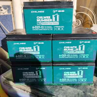 عندي بطاريات دراجه كهربائيه من شركه CHILWEE NUMBER الاصليه  5 بطاريات ...