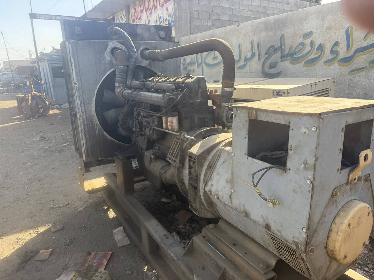 للبيع مولدة نوع سكانيا دي اس 
سايس ستندر بيها بخار  توليد 200 كيفي شرط الحمل السعر 29 ورقة العنوان بغداد المعامل 
***********
***********
