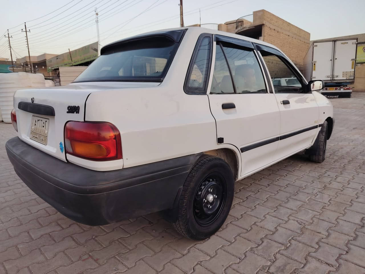 سايبه موديل 9 مكفوله عدا الباب الخلفي وره سايق بيه صبغ بدون دواخل والباقي كفاله كير محرك جديد شواصي مكفولات كهربائيات دوشمه كله جديد السعر 30 وبيه مجال المكان المدائن سلمان باك ***********
