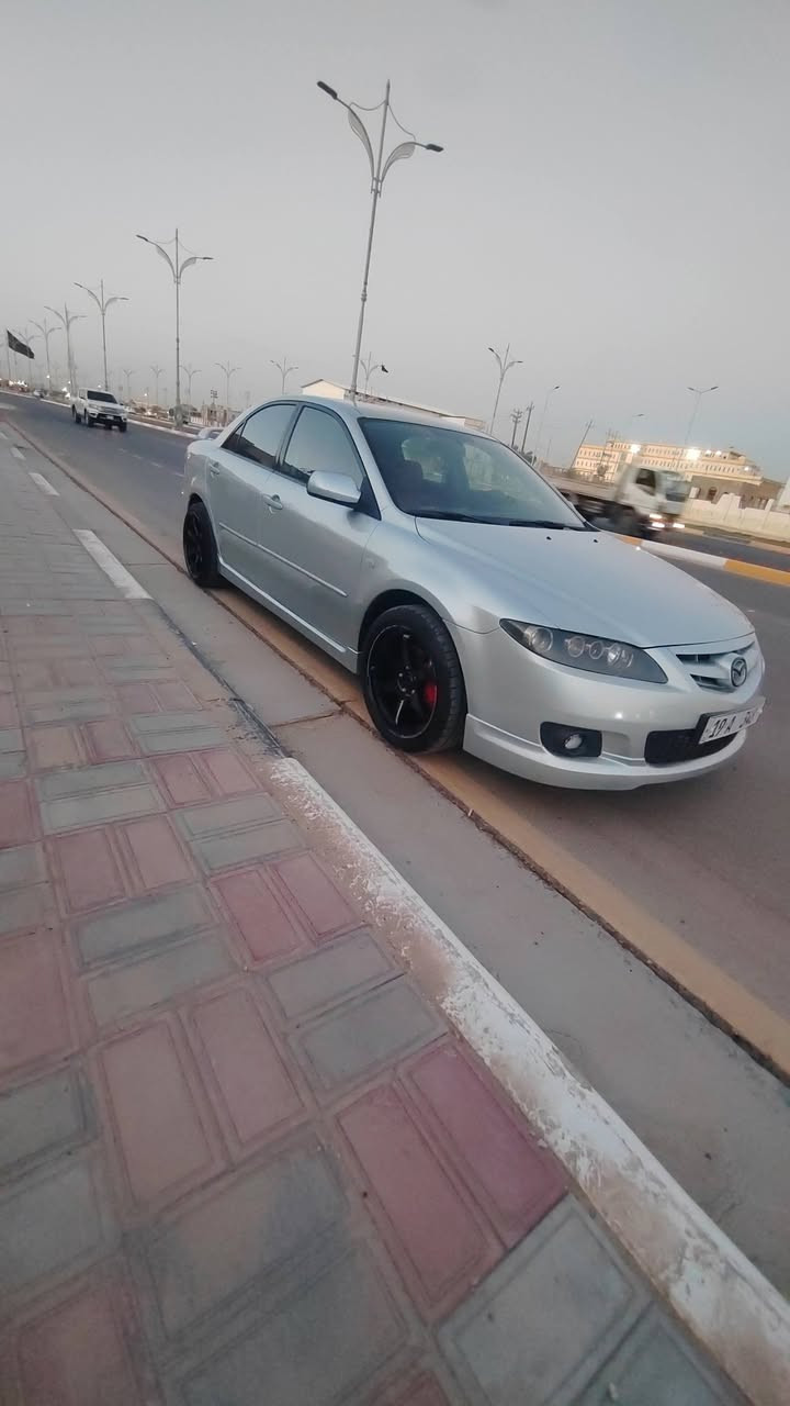 السلام عليكم من رخصت الأدمن المحترم  /MAZDA6/  موديل 2005. رقم كربلاء مميز عتراف مباشر بسمي هزه ورقم وسنويه جدد السياره معمره من الدعاميه لدعاميه كله جديد مكينه +كير خير من الله حداديه جديده خلفي وئمامي ويل كب 18 توسايز تخم تاير جديد غرفه جديده مثل موضحه بل صوره تبريد ثلج❄️ السياره بدون حادث ولا خياس مصبوغه جماليه سعرها 75 $ويه الرقم بدون رقم 65 للأستفسار الئتصال على الرقم *********** مكان السياره في كربلاء وبخدمتكم
