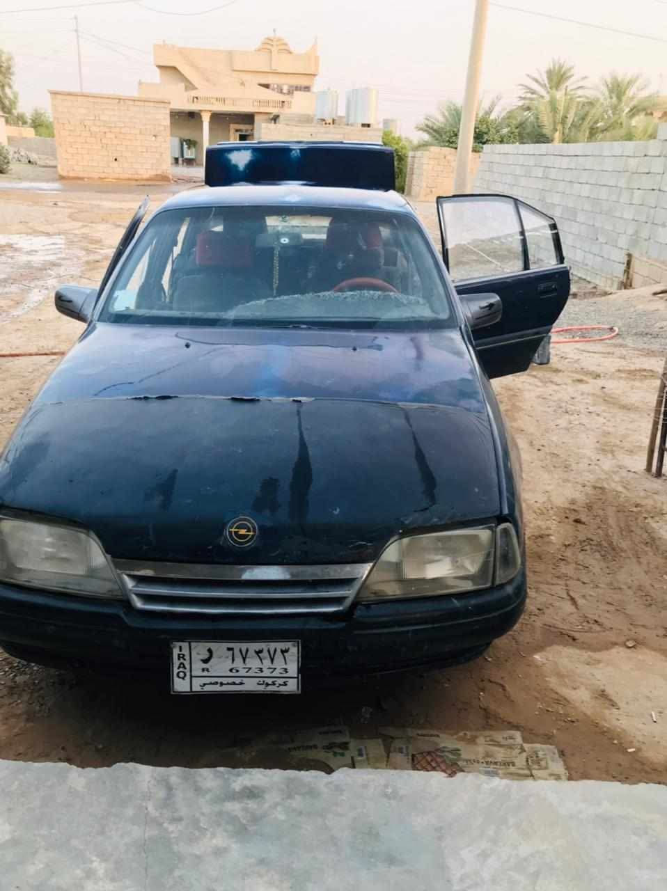 للبيع سياره اوبل اوميكا حجم 20 نضيفه رقم كركوك ر سنويه خضره عدم ترويج كابون بانزين السعر ١٨ للاتصال ***********
