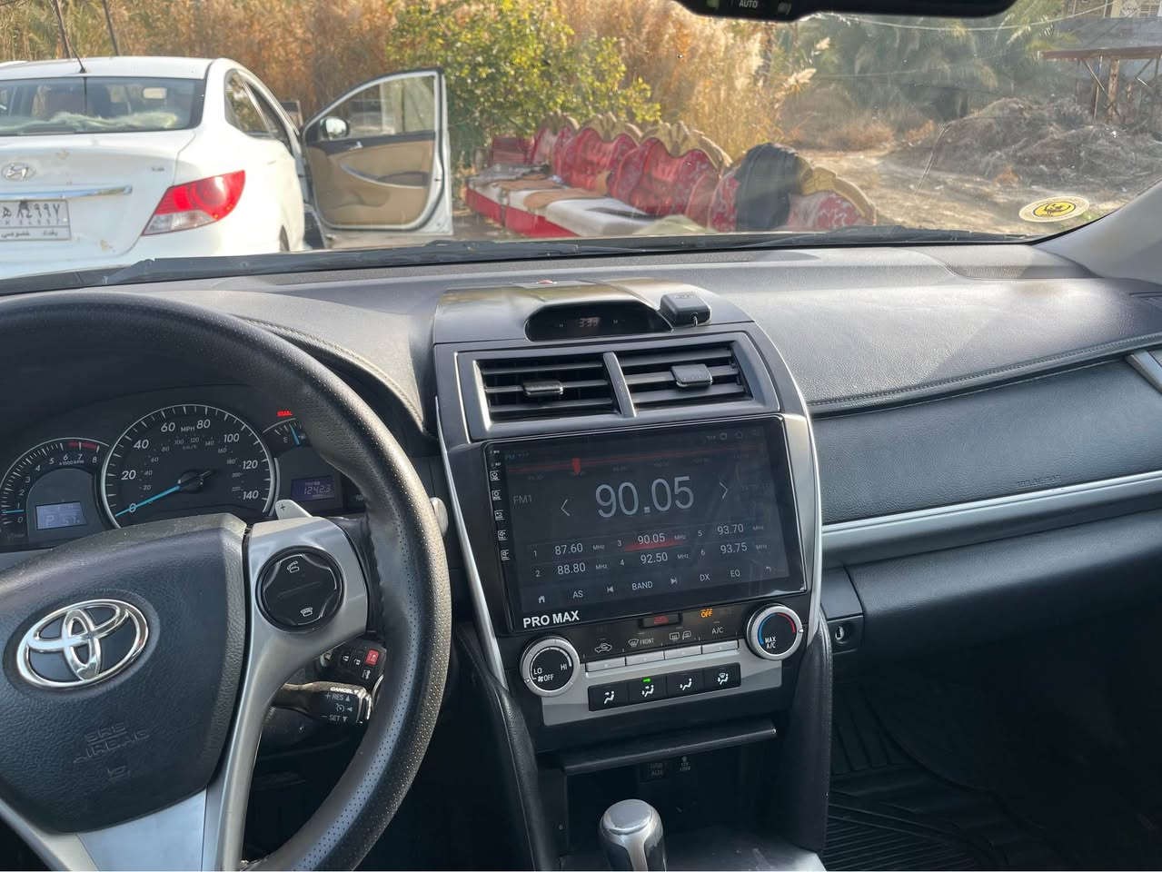 سلام عليكم 
كامري 2013 
وارد امريكي 
موصفات se 
فتحه 
كشنات جلد ومخمل 
وكشن كهرباء 
محرك 2.5
حادثها امريكا جاملغ امامي 
وهنا صاير بيها حادث جاملغ الخلفي حادث كلش بسيط 
يعني قطعتين صبغ 
محرك مامفتوح 
وكير بس الكيس مفتوح ع مود الفلتر 
السعر 128 
*********** المحاويل, بابل
