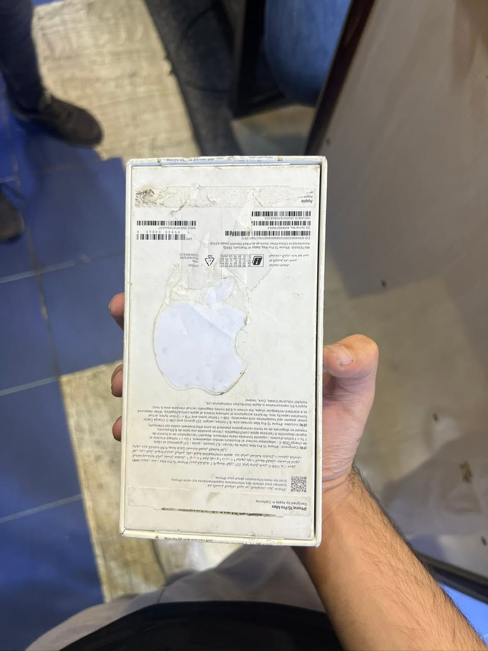 ايفون 15 برو ماكس مقفول ايكلود وكسر شاشه 
مع كارتونه سعره 260


**إذا كنت صاحب هذا الإعلان وتريد حذفه لأي سبب، رجاءا أرسل رسالة إلى الدعم الفني**