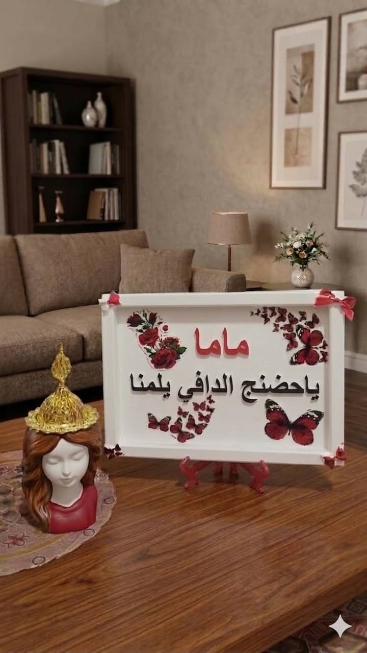 🌸 لأن الأم تستحق الأجمل دائمًا 🌸
بمناسبة عيد الأم 🤍

نقدّم لكم تحفيات حجرية مميزة وإطارات بأسماء مزينة بالورد الطبيعي 🌷

تصاميم أنيقة ولمسات فنية تدوم… مثل حب الأم تمامًا 💖

✨ تفاصيل دقيقة

✨ خامات فاخرة

✨ إمكانية كتابة الاسم حسب الطلب

خلّي هديتك هالسنة مختلفة… وخلّي اسمها يبقى محفور بالجمال 🌹

📩 للحجز والاستفسار راسلونا على الخاص

#عيد_الأم #هدايا_مميزة #تحفيات #ورد_طبيعي #اطارات_اسماء #هدايا_مخصصة #افكار_هدايا #ابداع #اكسبلور


**إذا كنت صاحب هذا الإعلان وتريد حذفه لأي سبب، رجاءا أرسل رسالة إلى الدعم الفني**