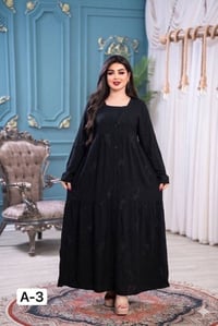 داشة كشمير • تطريز عالطول • مقاسات ٢-٥
