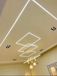 حوّل منزلك إلى تحفة فنية مع تصاميم جبسون بورد عصرية! ✨ #جبسون_بورد ‎هل...