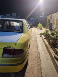 سمند ٢٠٠٩ محور كير ومحرك كورلا تبريد تايرات باتري كلها شغاله السياره ٢...