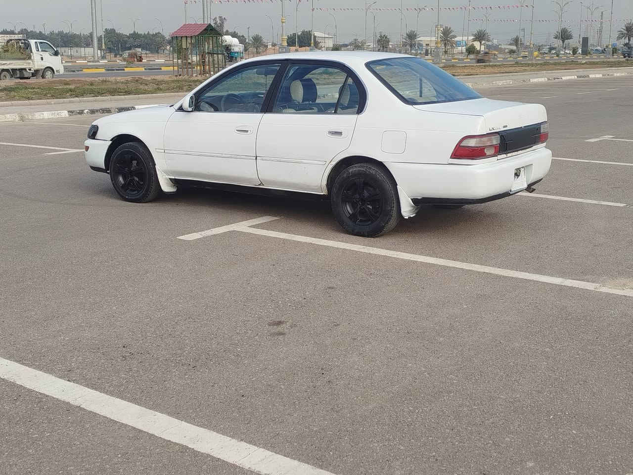 سلام عليكم للبيع كورولا موديل 95 كير مكينه حداديه تخم تاير تبريد كله جهاز مكفول من  الضربه والصبغ السعر 48 بيه مجال عنوان كربلاء ***********
