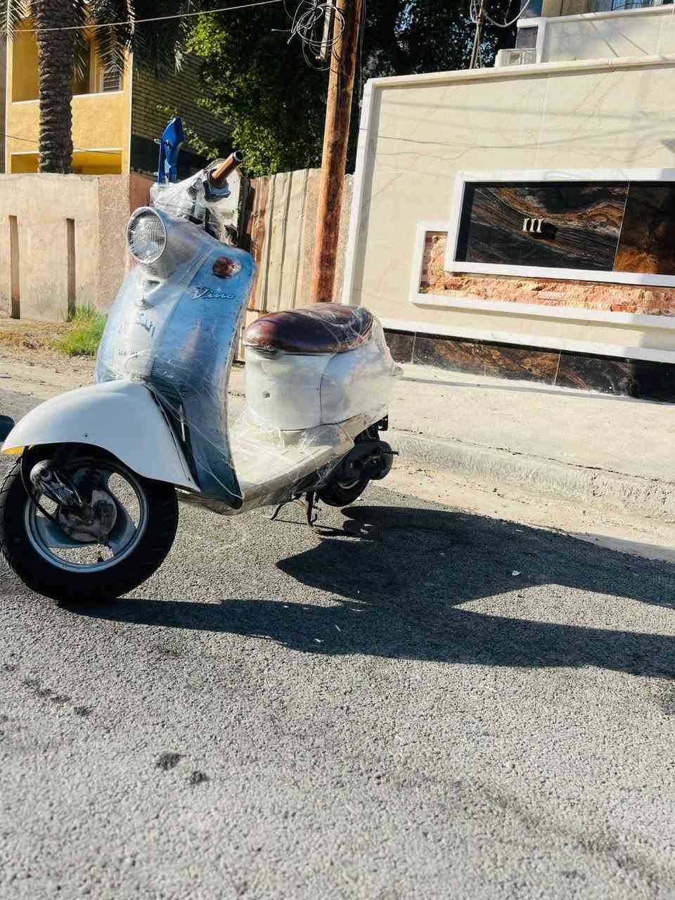 السلام عليكم دراجه للبيع دراجه نضيفه سلف هندر مكينه كهربائيات كامله نضيفه دراجه فحل مكينه بلادي خير من الله *********** بكاني بغداد الشعب السعر ب300
