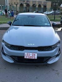 Kia k5 2024 GT line محروك 1600 تيربو   اللون سمنتي   الرقم كاتي    موا...