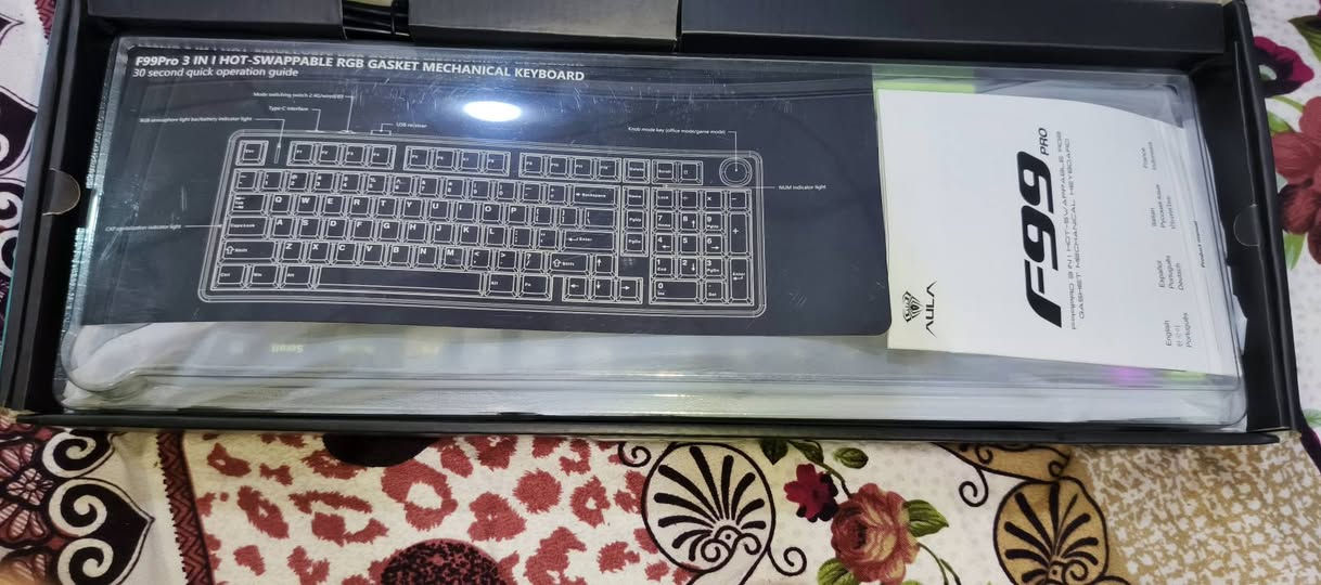 السلام عليكم ورحمة الله وبركاته من رخصة الادمن كيبورد ميكانيكي  f99pro للبيع كامل ملحقات يشتغل بلوتوث وتايبسي ويواسبي السعر 75 وبي مجال للاستفسار على هاذا الرقم *********** الموقع حي السماح الأولى
