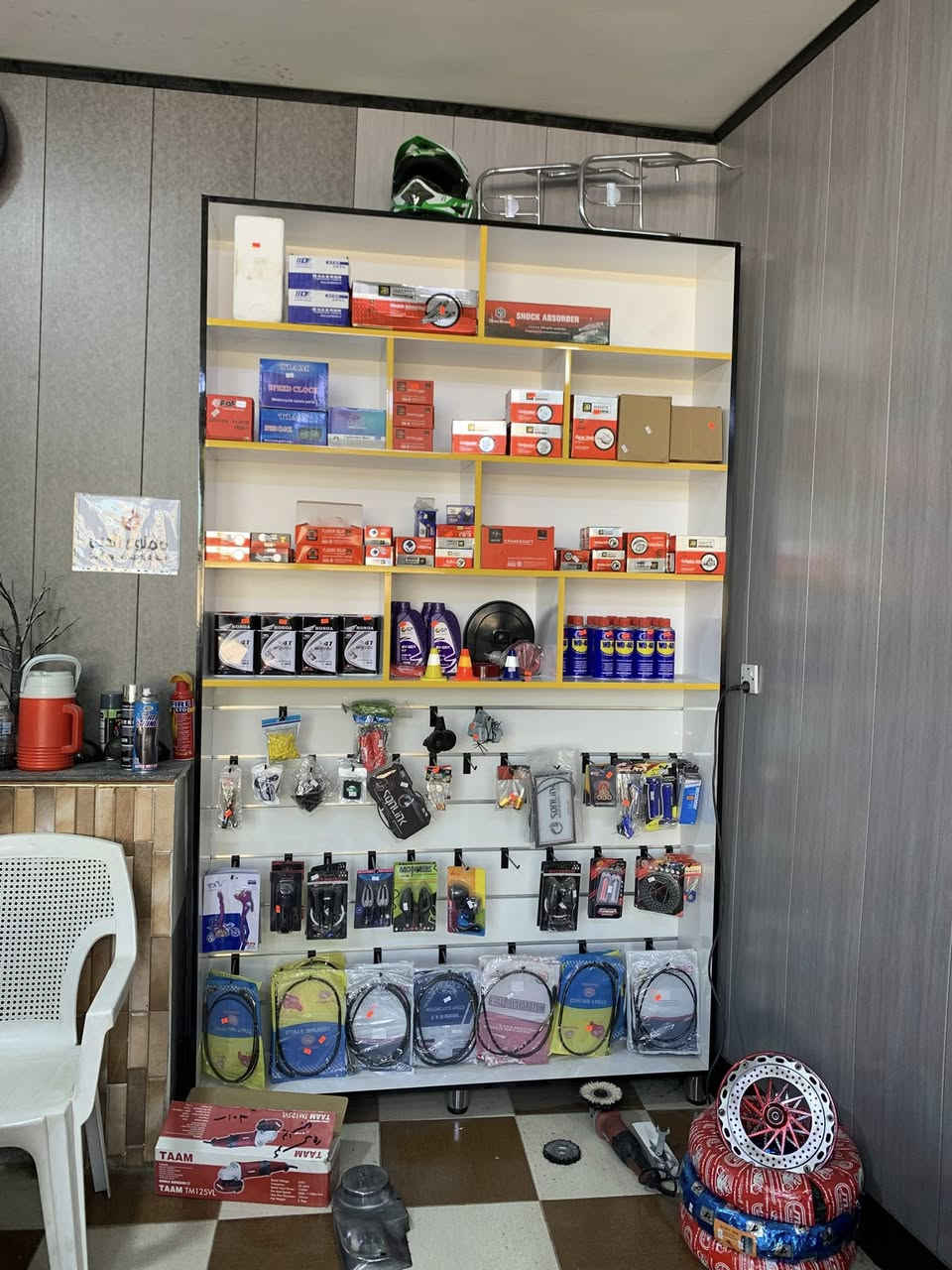 السلام عليكم ورحمة السلام عليكم رفوف عدد 3️⃣ شغل حطاطه درجه أولى للاستفسار ***********
