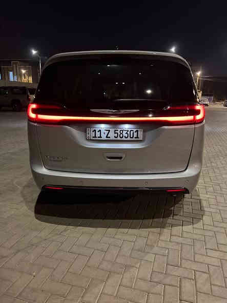 السلام عليكم 
كرايسلر باسيفيكا 2023 تورنك L كفاله من الضربه والصبغ 
وأرد امريكي ضررها تقرير تعمل وتسير 
تمت اعاده الكهربائيات ب 2000  دولار عند ورشه المهندس 
فول مواصفات عدا الفتحه بيبان شفط صندوق كهربائي 
ماشيه 58 ميل رقم بغداد الدولي تحويل ثاني يوم 
السعر. 240  وبيها مجال 
الهاتف***********
***********
