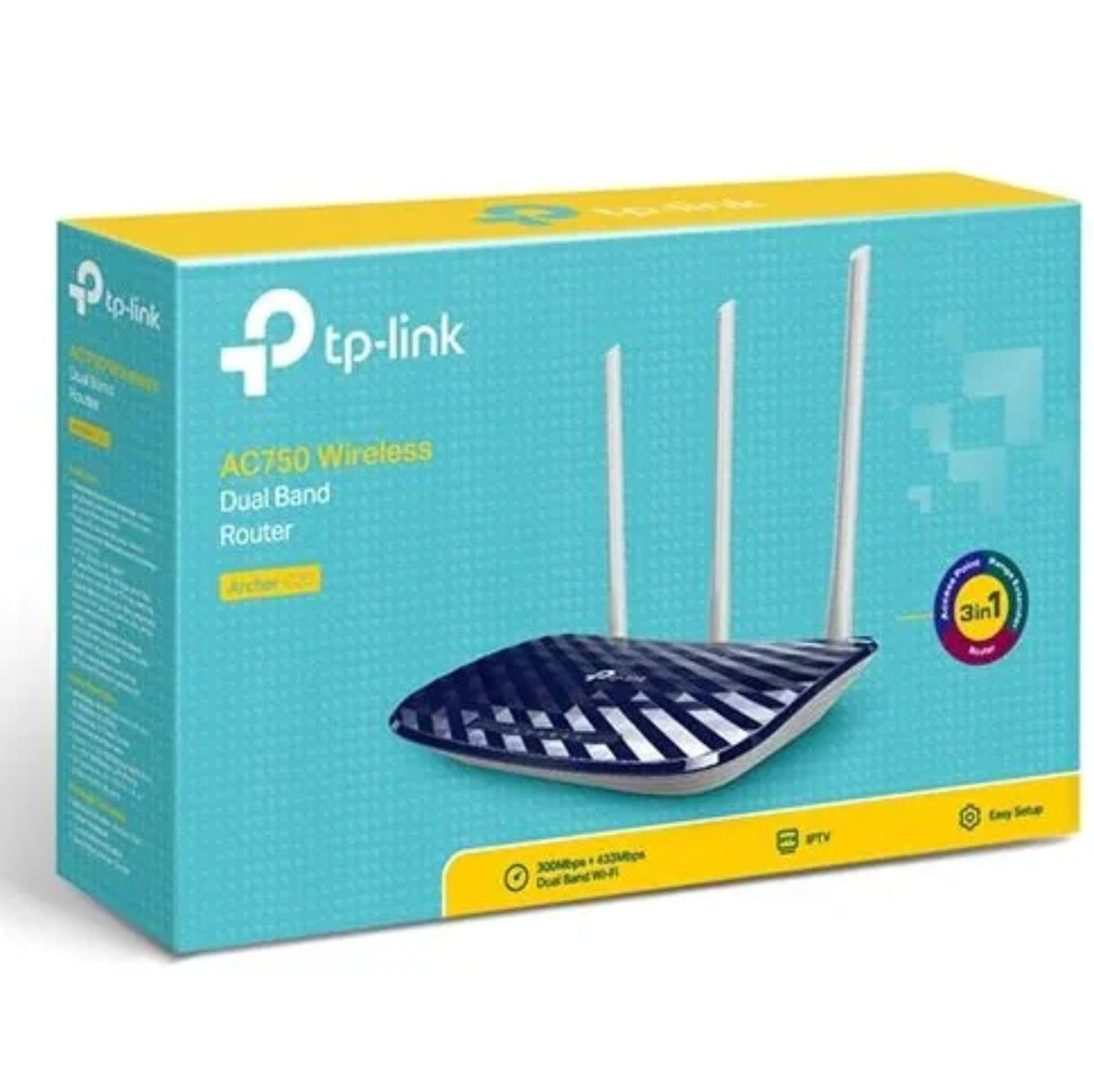 تحيه طيبه 
راوتر tp-link ac750 درجة اولى اصلي 
وبسعر مناسب جدا 
توصيل لكل محافظات العراق ٥٠٠٠
اي استفسار 
***********
***********

