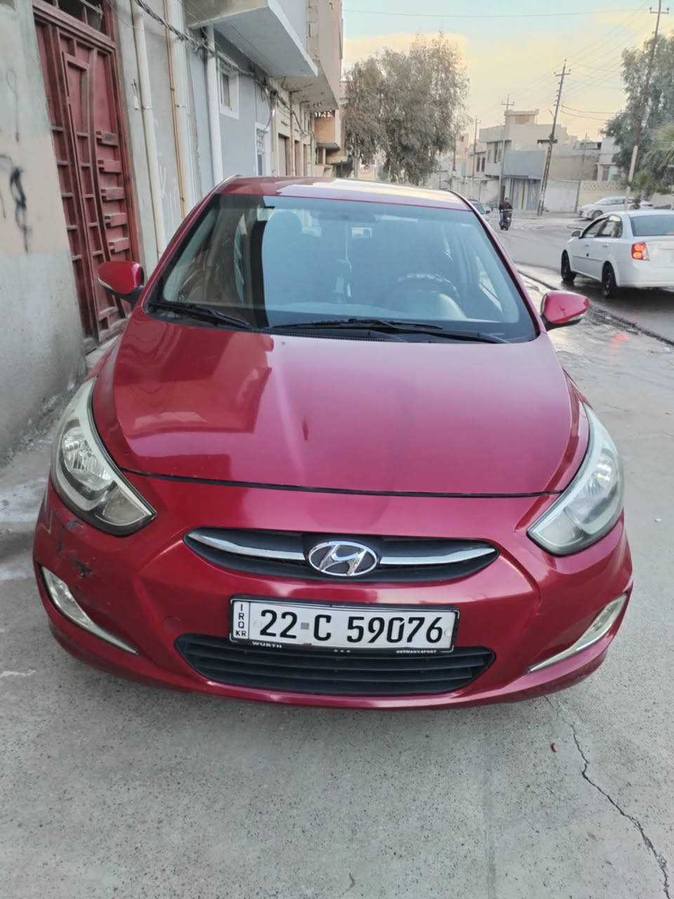 السلام عليكم للبيع اكسنت 2017 محرك وكير شرط  رقم أربيل  كوربون بانزين بيها تبريد ثلج تدفئه نار السعر 90 وبيها مجال بسيط رقم الهاتف (***********)(***********)
