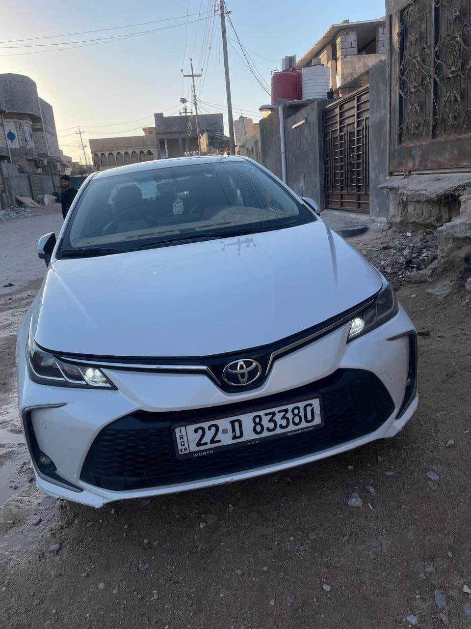 كورلا ٢٠٢٣ 
رقم اربيل 
فول موصفات
وكاله ساز
بيها طخه بالهلال الوره ترجع ع البارد موضح بالصوره
*********** الاسفسار ع الاتصال على الرقم فقط الزبير, البصرة
