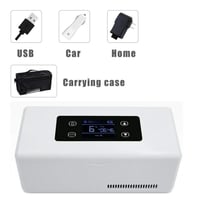 ثلاجة شحن USB • حفظ أنسولين • توصيل