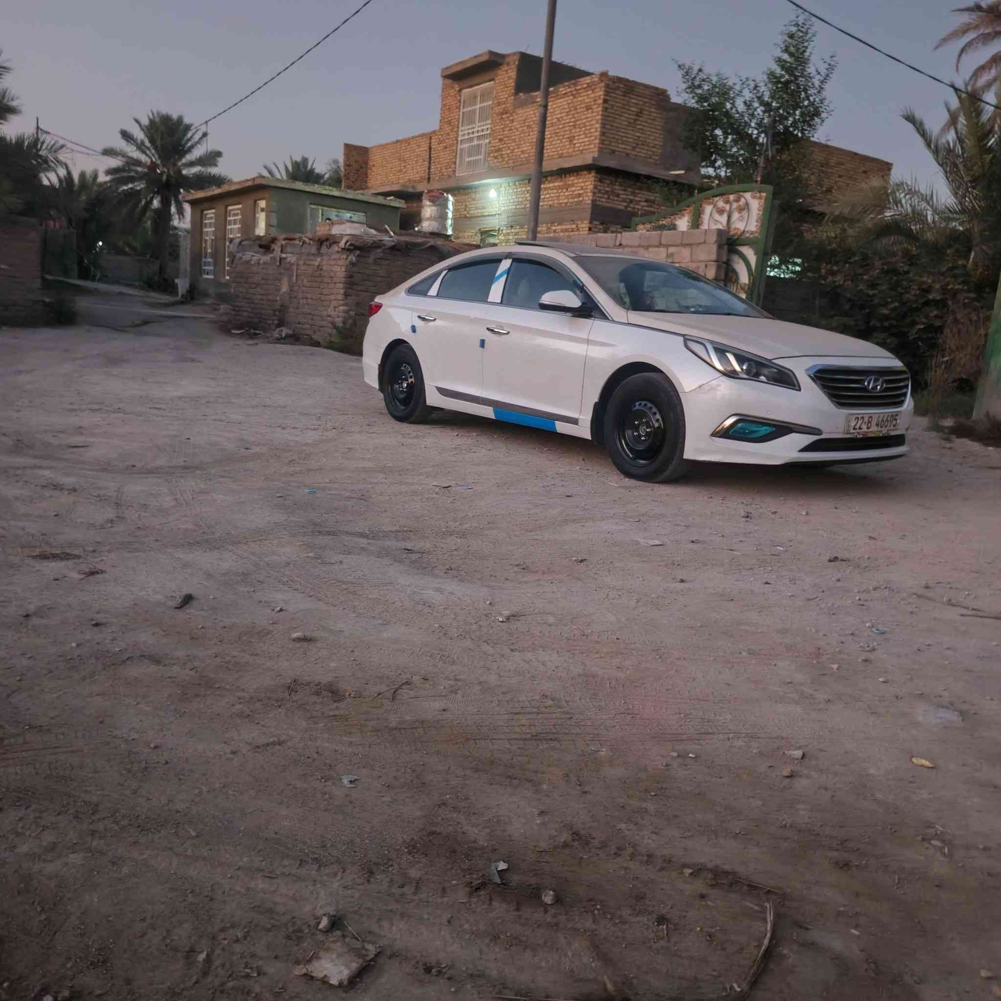 سلام عليكم سوناتا مديل 2017فول مواصفات بنورامه حساس اطارات لايت زنون حساس خلفي كامره دواره شاشه اندرويد لايت ضبابي تبرد قطعتين دبل اكزاز مكينه 2400مكفوله ماعده الجملغ لامامي مكاني كربلاء ‏‪***********‬‏
