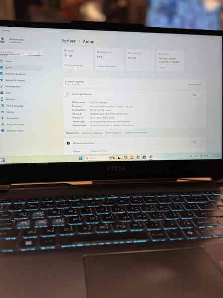 أقوى مواصفات بأقل سعر 925الف
MSI Cyborg 14 A13VF-018US, Intel Core i7-13620H, RAM 16GB, SSD 512GB, NVIDIA RTX 4060 8GB, 15 inch WUXGA IPS 144Hz,
***********
