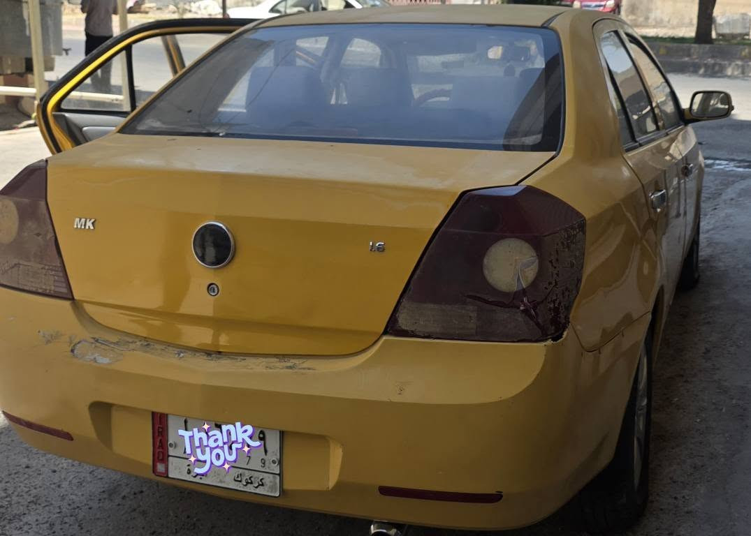 جيلي MK موديل 2010 بدون حادث بطاقة بانزين للاستفسار إتصال *********** كركوك, العراق
