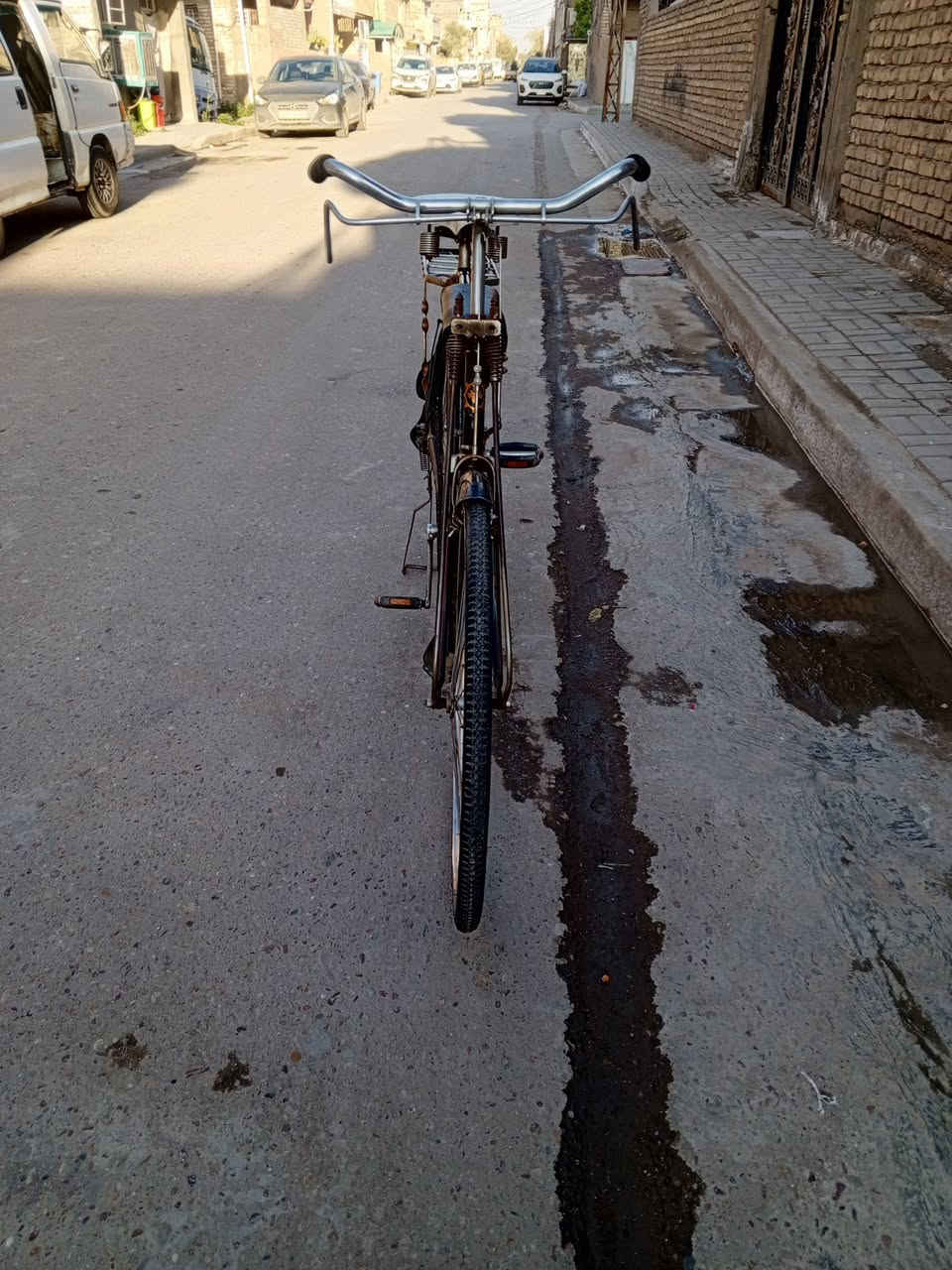 سلام عليكم عندي بايسكل هيرو هندي اصلي وبايسكل بناتي ياباني حجم ٢٦ ول هيرو ٢٨ السعر الهيرو ٨٥وبي مجال ول بناتي ٣٠وبي مجال الرقم  *********** العنوان بغداد الشعب حي البساتين
