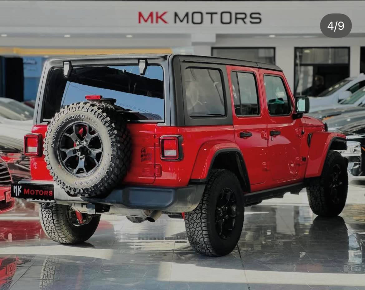 Jeep wrangler 2023 v4
سياره مرقمة جاهز
جيب رانگلر ٢٠٢٣ اربع سلندر توربو
سقف بوكس،اربع تايرات جديد، شاشة  كبير،  
٤٩٠٠٠ مايل ماشية بوند صبغ بدون دواخل ارباگ ستيرن سستم، و موجود بدهوك ،
***********
سعر ٢٥٥$ و مجال بسيط دهوك, العراق
