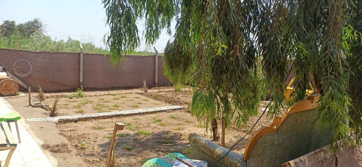 السلام عليكم دارطابو زراعي المساحة 200متر يتكون من غرفتين نوم مع صاله مع استقبال مع مطبخ مع حديقه مع مجمع صحيات البناء حديث سنة2023 للاستفسار الاتصال على الرقم/***********العنوان الامين الاولى خلف محطة وقود الشموس شارع سيراميك العيساوي
