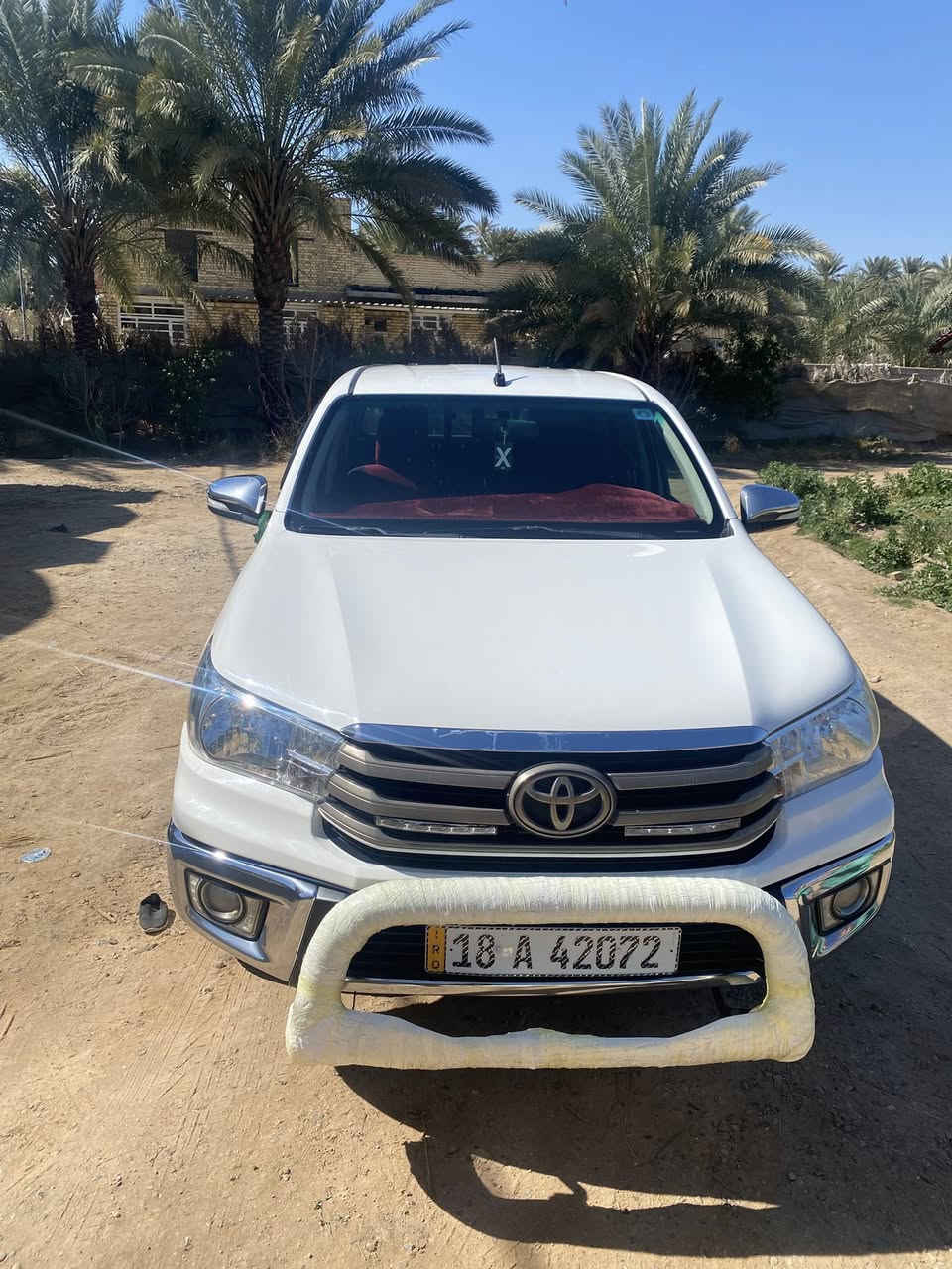 للبيع. تيوتا هايلكس. 2016. مبدل بيهه بنيد وبيهه بارد مكانين فقط بيع. رقم الهاتف ***********. مكاني بابل الشوملي. رقمهه بابل. السعر. (228$) وبيهه مجال قليل. تحويل مباشر
