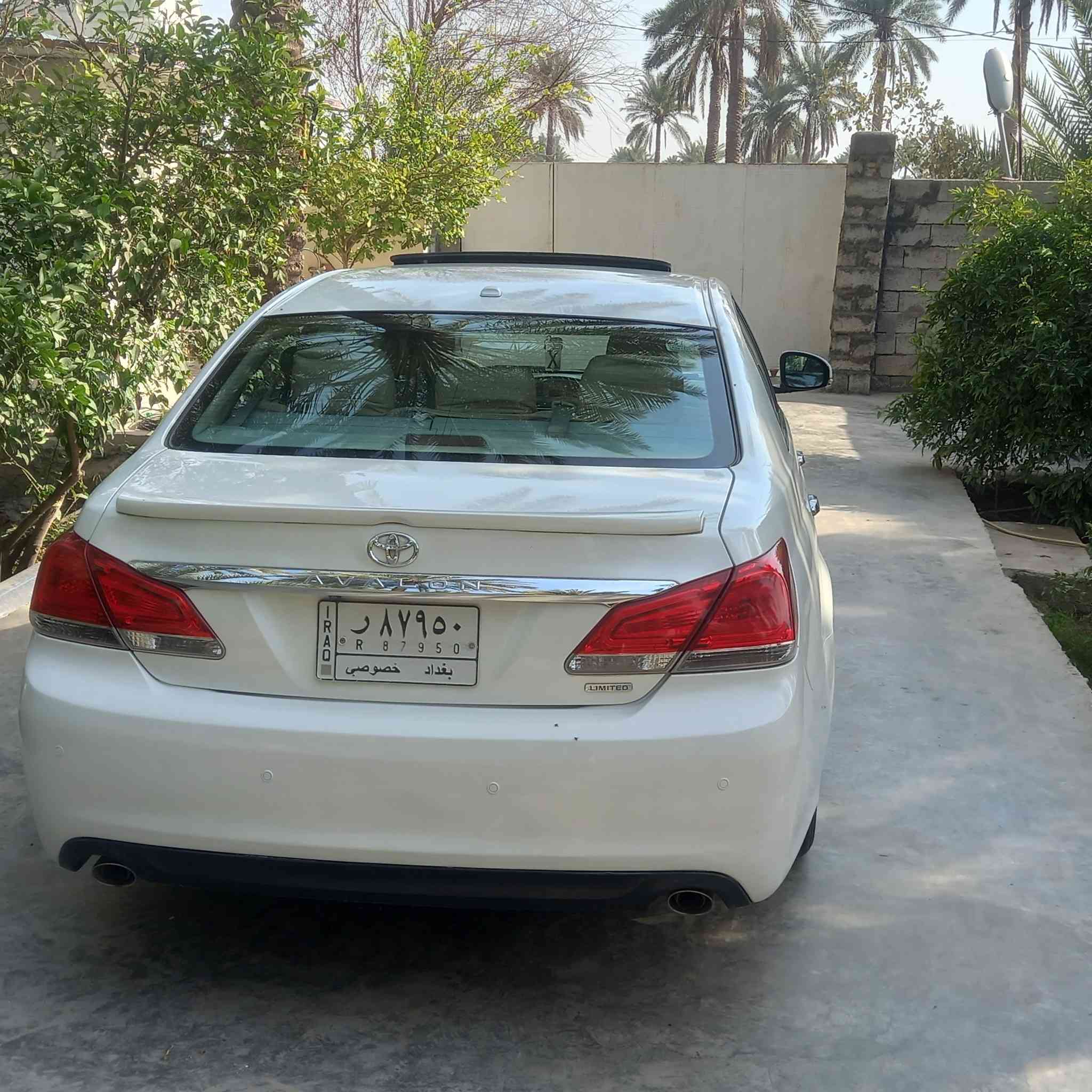 السلام عليكم افلون 2012 وارد امريكي فول مواصفات عدا البصمة لمتد السيارة محرك جديد 6سلندر 3500 صبغ الجاملغ الايسر والجاملغ الايمن شخط ومتكحل السعر185وبيهة مجال 
للتواصل ***********
العنوان بغداد
