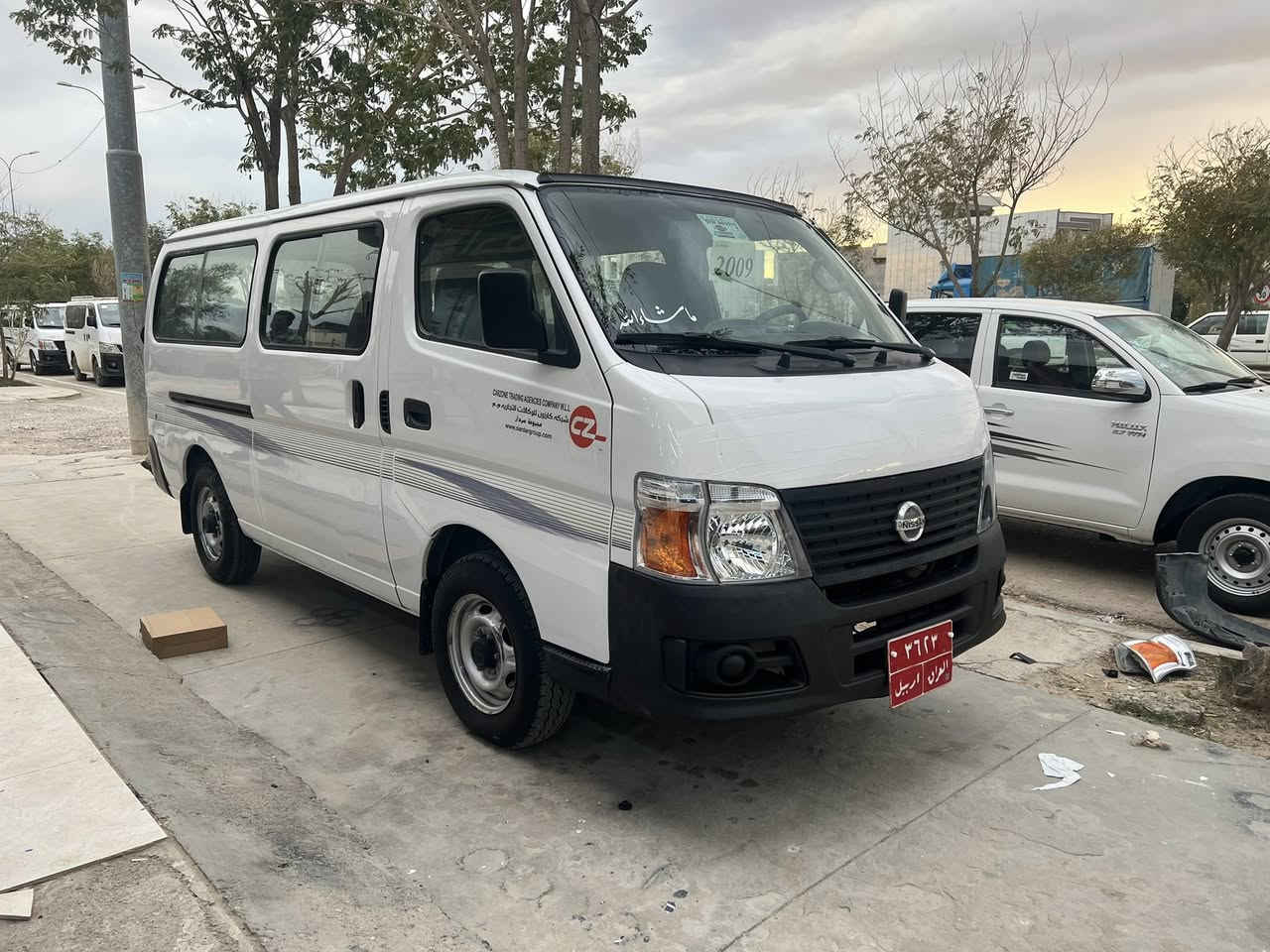 سلاموعليك  نيسان اورفان للبيع موديل2009 كير محرك اكسل بشرط سيارة مكفول  كاعي و دوشمة جديد تايرات جديد رقم شيمالية سنوية ب اسمي  تحويل وكالة بشرت مكينة مامفتوح سعري 150بية مجال قليل 
مكان كلار 
***********
