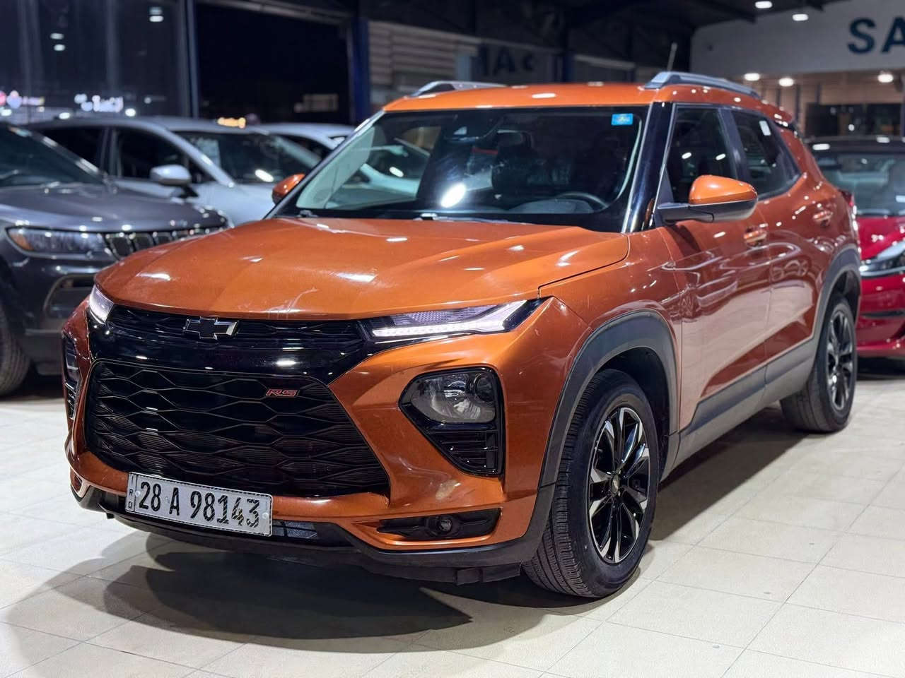 #المركبة : شيفرولية تريل بلايزر LT
#الضرر  : جاملغ وبنيد
#الرقم : نجف

#المواصفات : 

▪️الموديل : 2022
▪️المحرك : 1.3L توربو (اربعة سلندر) 
▪️العداد : 57 الف ميل حقيقي 
▪️حجم الويل : ويل كب حجم 18
▪️لايتات زينون عالي وناصي مع حاجب LED
▪️بصمات عدد 4 للابواب مع بصمة تشغيل
▪️رادار امامي مانع تصادم
▪️حساسات الأنحراف عن المسار
▪️كشنات السيارة مخمل اسود
▪️تحكم فول كهرباء لكرسي السائق
▪️شاشة الدشبول حجم كبير
▪️تبريد قطعتين امامي وخلفي
▪️تدفئة لكشنات المقدمة
▪️تشغيل عن بعد
▪️كامرة خلفية دوارة اصل
▪️سايد بريك دكمة
▪️سستم صوت 
▪️تحكم ستيرن جهتين بلوتوث وحاكية وكروس سرعة وتحكم صوت 
▪️نظام ABS مانع انزلاق

***********
