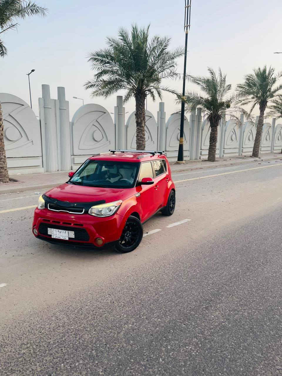 كيا صول مديل 2015 وراد امريكي الون احمر رقم بصره السيار مال ابنيه مامتعوبه بكان السياره البصره القبله /السعر /105 وبيه مجال /***********
