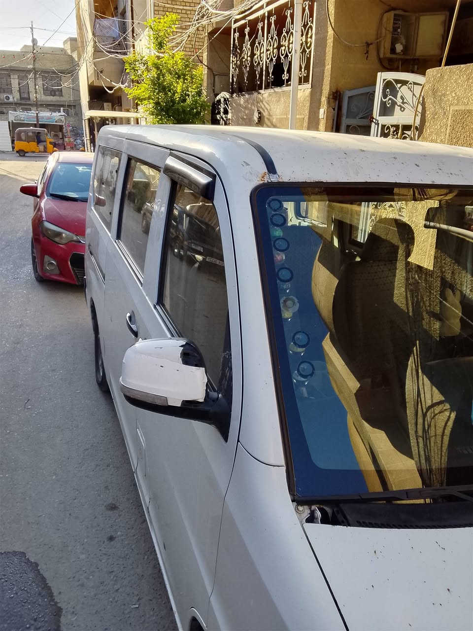 سلام عليكم لبيع سياره فاو موديل 2015سياره مكينه كير خير من الله تبريد كامل صدر امامي  خلفي جديد دواخل نظيف كهرباء كلها شغله بسمي رقم بغداد دولي مصفره هيئة وغرامات مكان السياره بغداد شعله رقم الهاتف ***********سعرها 45
