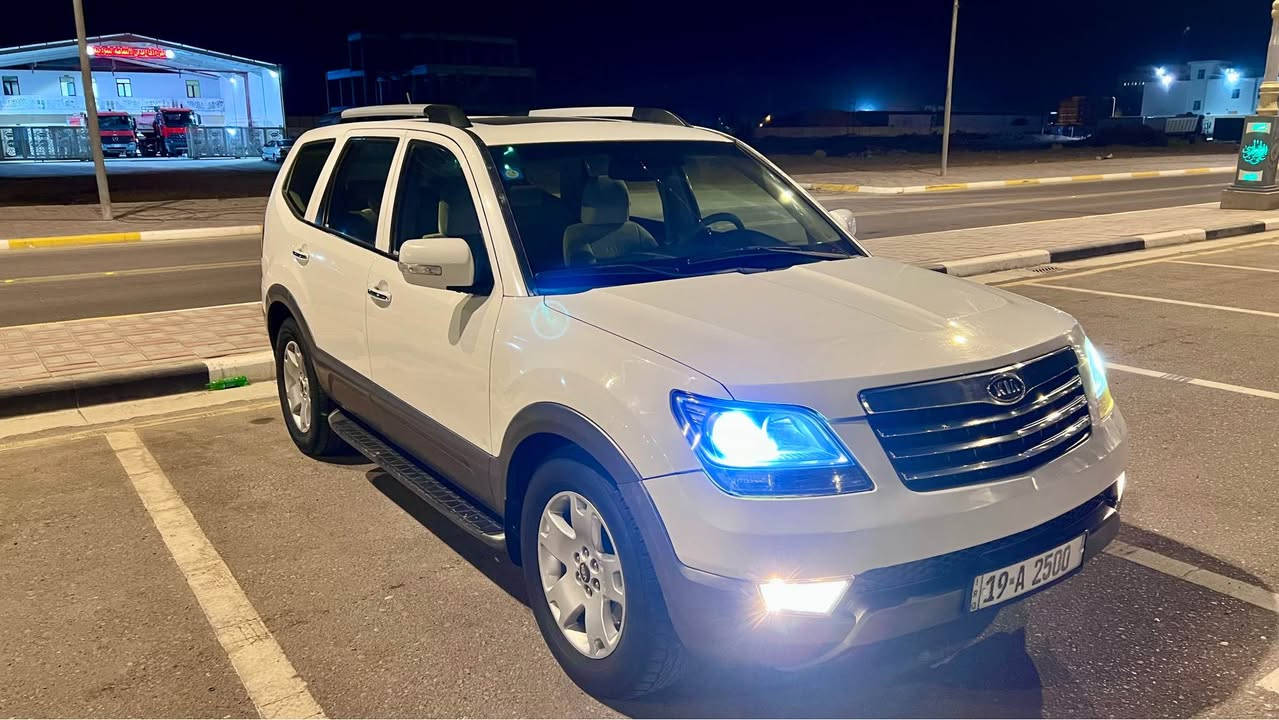 كيا موهافي موديل 2011 خليجي مكفول من الصبغ والتبديل وصور السونار موجوده مع الصور رقم مميز كربلاء سنويه 28 محرك وكير جدد حداديه كامله ونظيفه مكان السياره كربلاء 
السعر 153 وبيها مجال قليل 
رقم *********** كربلاء, العراق
