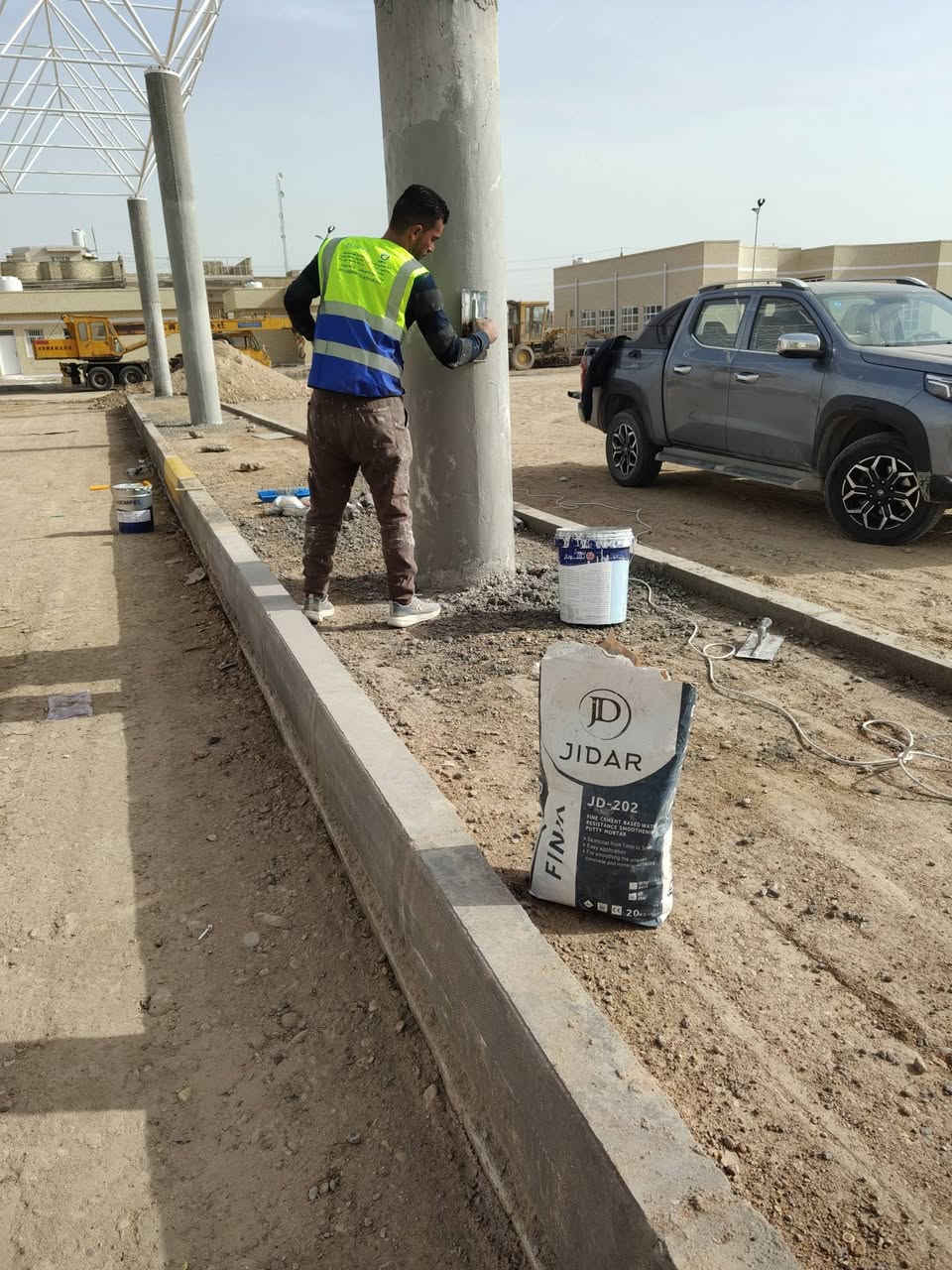 🛑تجربة احد خلفات الطلس في محافظة ميسان محمد الطليباوي  معجونة فاينكس من شركة جدار .
جدار فاينكس – الجيل الجديد من معاجين التشطيب المعززة بتقنية النانو جل
بديل البورك التقليدي، بمعيار جديد للجودة.
فاينكس معجون إسمنتي ناصع البياض، مقاوم للرطوبة، يندمج بسلاسة مع اللياسة الإسمنتية والجبسية.
مناسب للداخل والخارج - سهل التطبيق، لا يتشقق، يمنح سطحًا أملسًا يقاوم الزمن والظروف.
🛑 الوكيل الحصري لشركة جدار لكيميائيات البناء في ميسان - مجاور نقابة العمال - مقابل الجسر الجمهوري 
☎️*********** ☎️***********
#خلفات #طلس #اصباغ 
#جدار #ميسان
