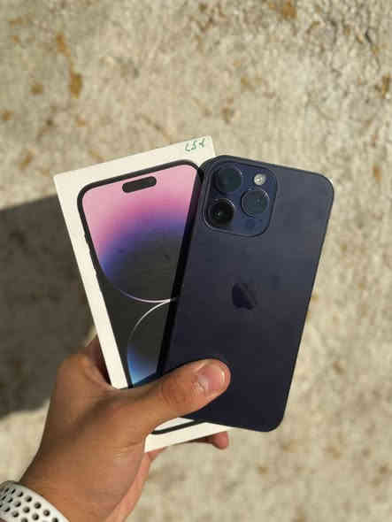 14 برو ماكس 
بطاريه 100‎%‎ مستبدلة مع ضمان  
ذاكره 256 G
شرق اوسط ضمان ماستر 
سعره 685 الف 🔥 
***********
