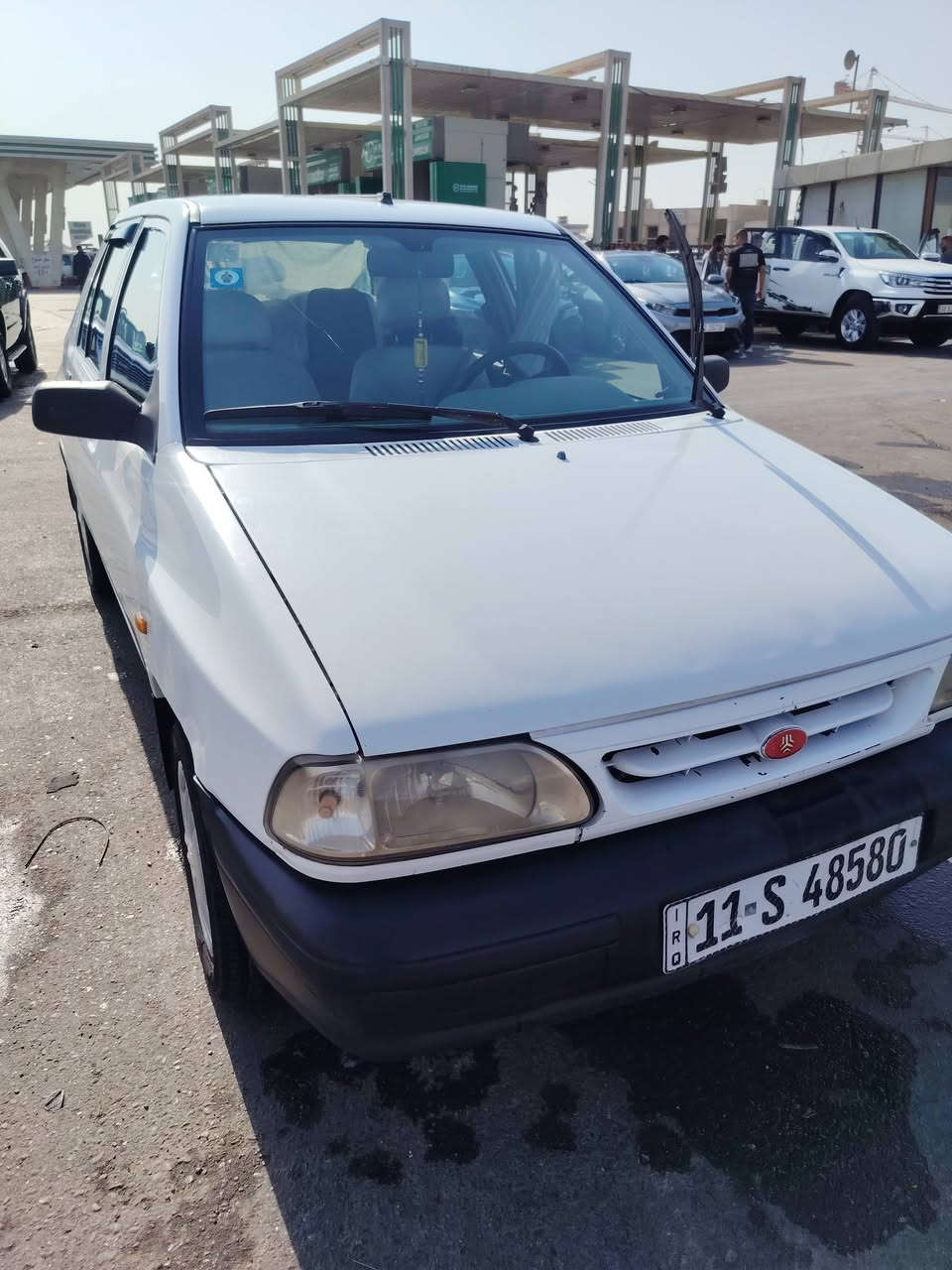 سلام عليكم سايبة موديل٢٣ بيهة كم طخة َضربتهة بجم صفحة السايق واصلة جوة باتري سعرة ٥٥  مكاني بغداد الرستمية ***********
