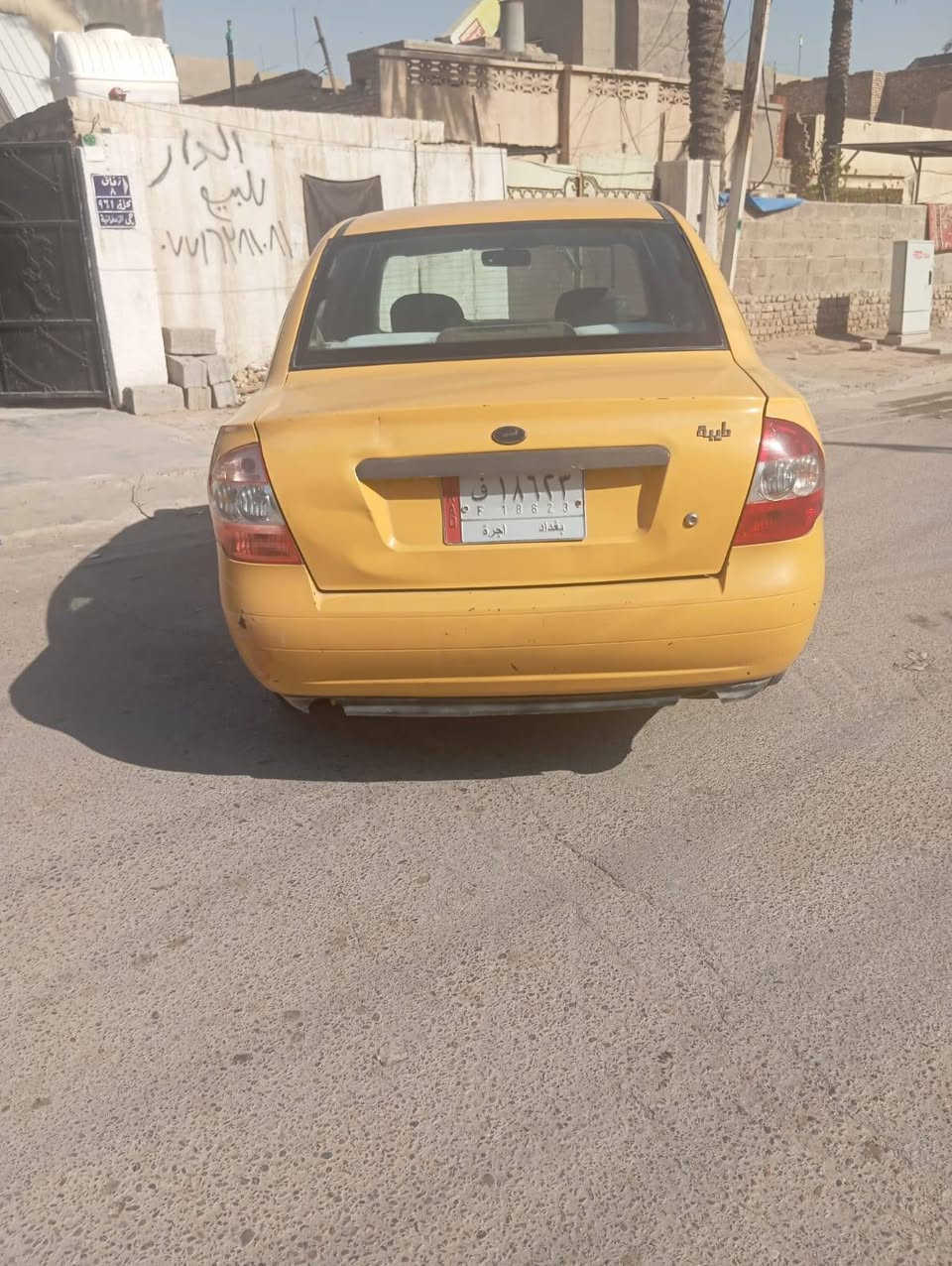 سلام عليكم طيبه حلوه مرتبه مال شغل  كامله من كلشي ناقصها بس تبريد كير مكينه مكفولات تايرات جديده مثل مشوف بلصوره كشير زين مرتب باتري جديد جامه امامه جديده مابهها شخط  السياره بس ولد من منطقتنه  ملاحضه بس البنيد مبدل مكاني بغداد الزعفرانيه شراي اتصل وبيك خير وتدلل وبيها مجال  ***********) (*********** متواجد فيس واتساب بغداد, العراق
