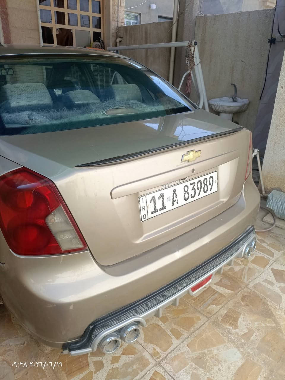 فورنزا سوزوكي 2004 تبريد شغال الصدر يحتاج دبلات رقم بغداد سنوية لل30 السعر 53 وبيها مجال 
***********
