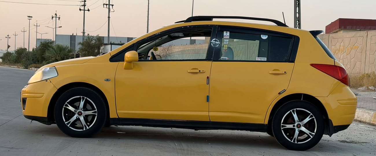نيسان تيده موديل 2009 رقم انبار نكليزي شرط التحويل دفتر بانزين بيها كير اوتوماتيك تبريد ثلج السياره جاهزه كير محرك صدر كهربائيات تخم تاير كله شرط السعر 40 العنوان كركوك رقم الهاتف ***********
