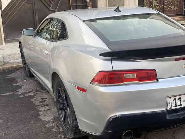 كمارو 2014RS حادث خلفي قبق جنطه بدون ايرباك بيه 3قطع صبغ فقط مكينه وكير كفاله رقم بغداد سيارة كلش نظيفه السعر 98بيها مجال ما كو هيج نظافه بهل سعر 
***********
بغداد
