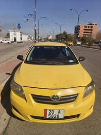 كورولا ٢٠٠٨ • رقم ديالى • غرامه صفر