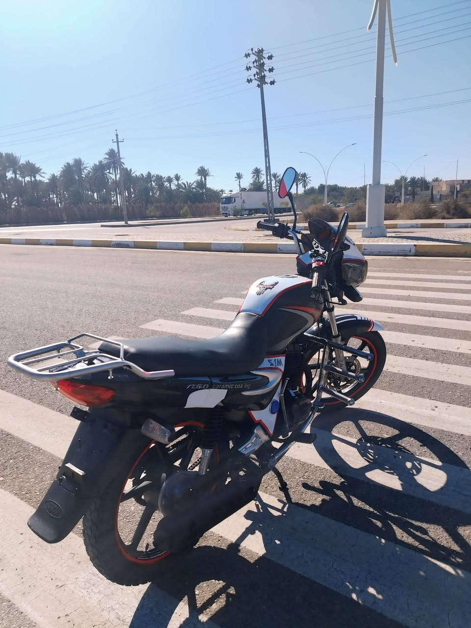 سلام عليكم دراجه سايم موديل 2017 مابيها اي نقص نكره صلف نضافتها مثل ما بصوره السعر 700 بيها مجال بصيط مكانها عامريه الفلوجه ***********
