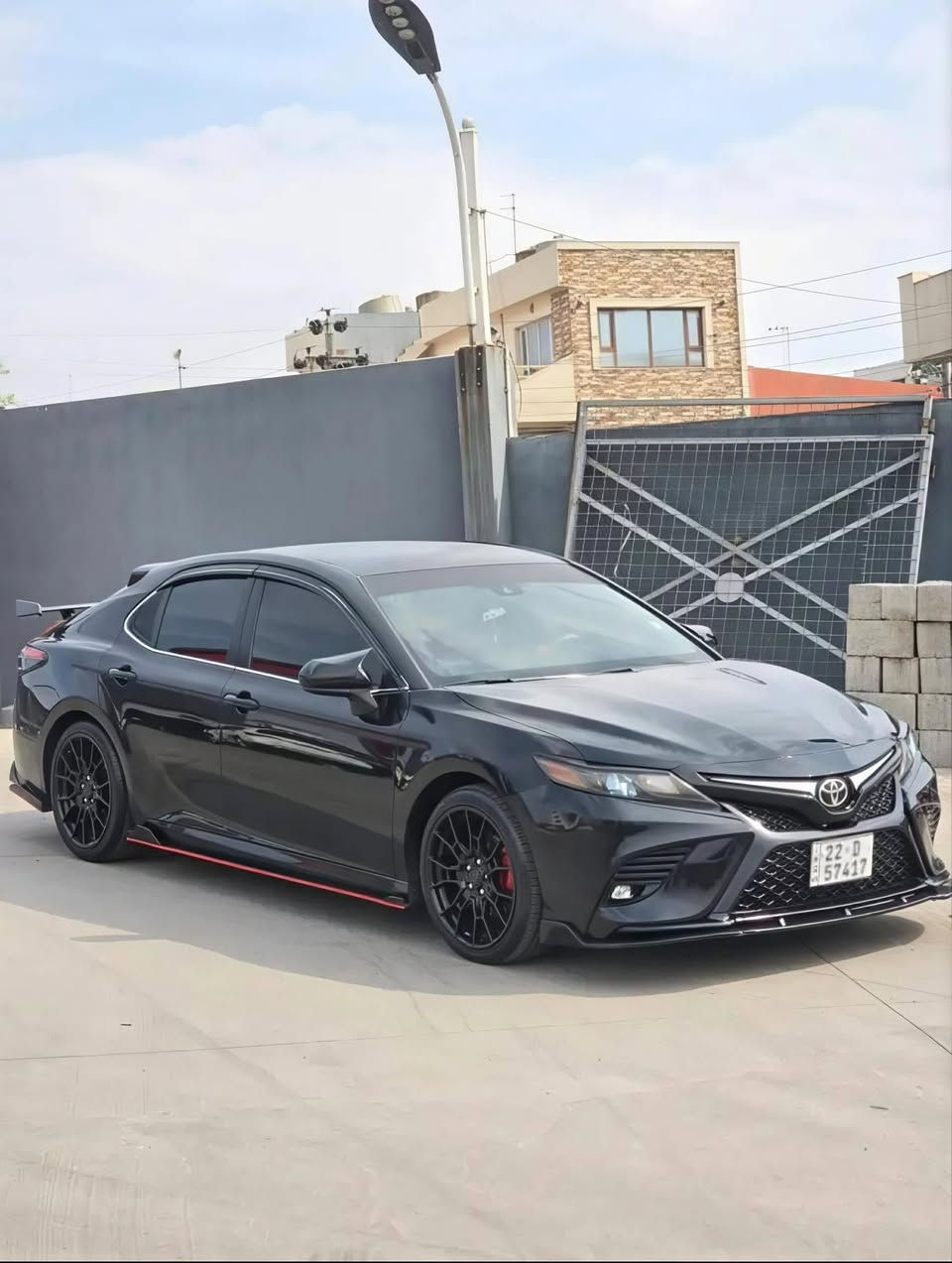 تويوتا كامرى 2018 ال اي
سيارة وارد امريكي مواصفات Le
 .. كير محرك شرط ..
سيارة محدثة كاملة TRD حيل حلوة ..
سيارة نضيفة و جاهزة مال بيت ..
بنيد صبغ و جاملغ خلفي بدون دواخل ..
سنوية فحص و هززة رقم كلة جديد
مكان اربيل 
173 $ 
***********
