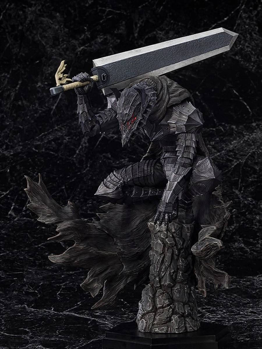 متوفر مجسم Pop Up Parade L لشخصية Guts بـ Berserker Armor من سلسلة Berserk،
 من إنتاج شركة Max Factory.
يبلغ ارتفاع المجسم حوالي 280 ملم ويتضمن سيف Dragon Slayer كإكسسوار.يعتمد تصميم المجسم على غلاف المجلد 28 من المانجا.
تتضمن العبوة رأسًا عاديًا إضافيًا، مما يسمح بتبديل المظهر.


**إذا كنت صاحب هذا الإعلان وتريد حذفه لأي سبب، رجاءا أرسل رسالة إلى الدعم الفني**